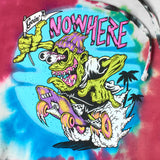 NOWHERE TO GO TIE DYE PULLOVER HOODIE - MULTI