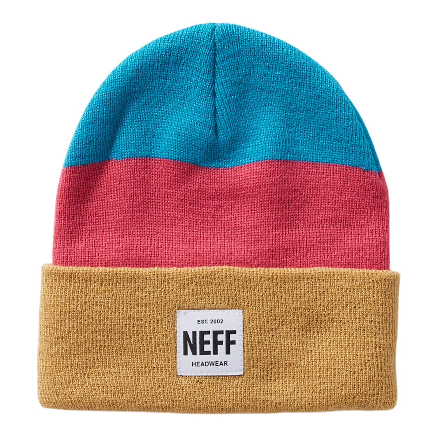 LAWRENCE BIG BOLD BEANIE - PINK