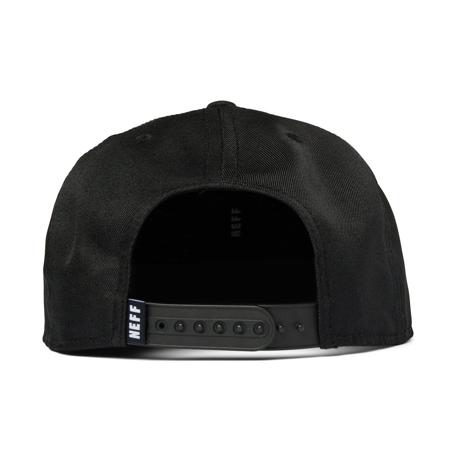 CORP LEATHER PATCH HAT - BLACK