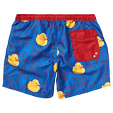 TWISTED PEACE DUCKY 15" HOT TUB VOLLEY SHORTS - BLUE