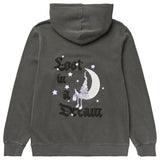 LOST IN A DREAM PULLOVER HOODIE - BLACK PIGMENT