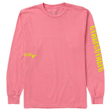 EVOLVE LONG SLEEVE TEE - PINK PIGMENT