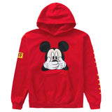 MICKEY MOUSE UH OH PULLOVER HOODIE - RED